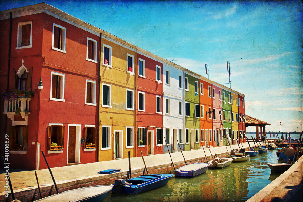 Fototapeta premium Burano - Venezia