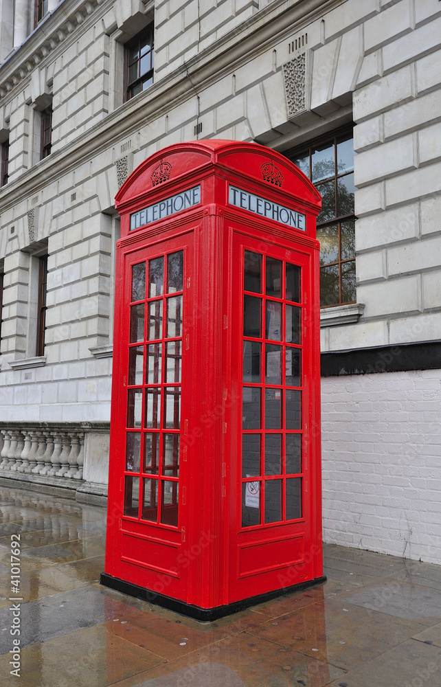 Telefonzelle London Großbritanien Telefonzelle London Großbritanien