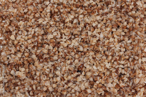 boiled buckwheat as a background