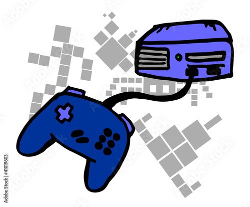 Retro cartoon game