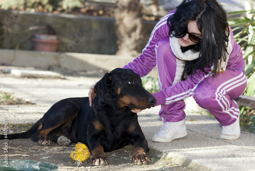 giocare con il cane