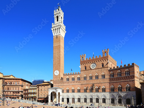 Siena, Tuscany - Piazza del campo. Italy