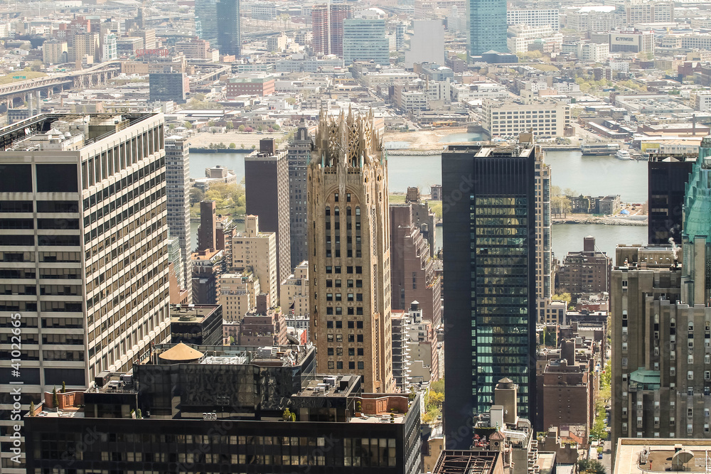 Fototapeta premium New York city buildings