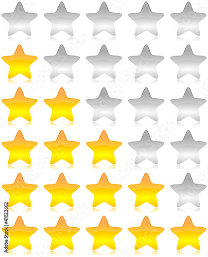 Rating vector stars