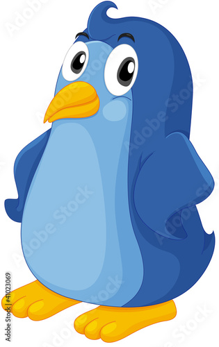 Comical penguin