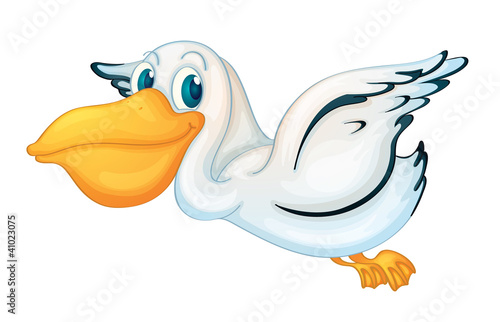 Animated pelican
