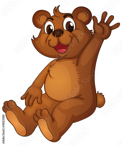 Animated bear