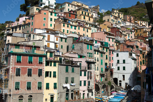 Riomaggiore - one of the cities of Cinque Terre in italy