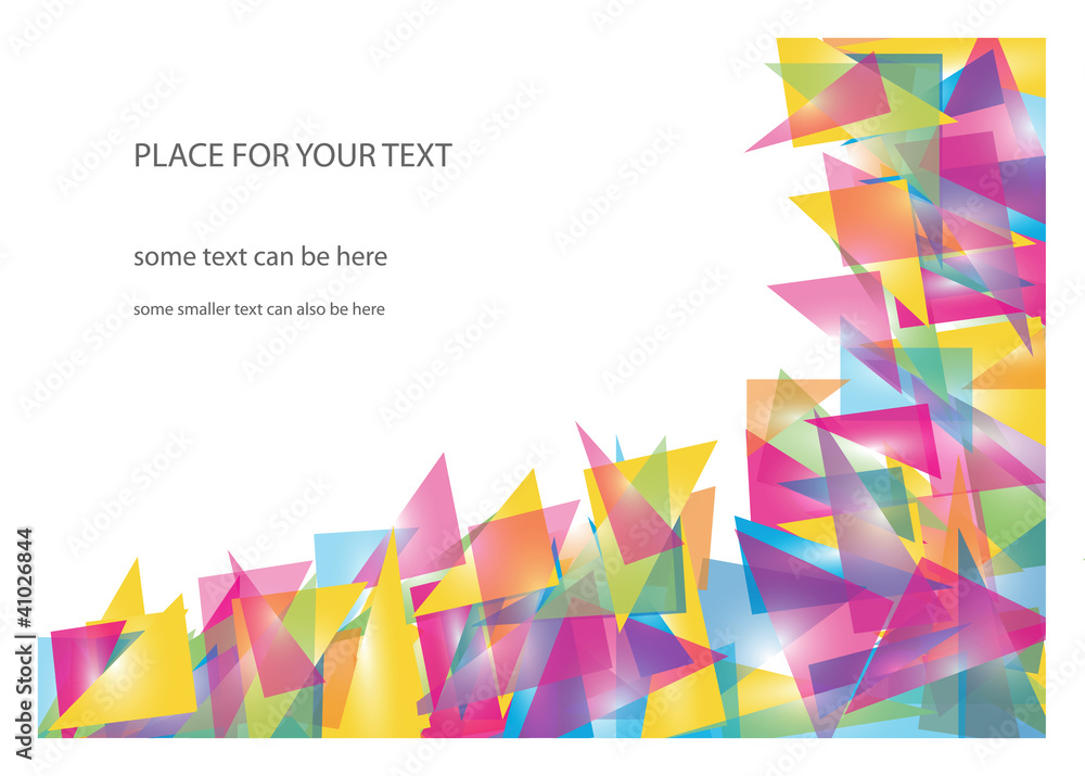 Fototapeta premium structure background with rectangular shapes in rainbow colors