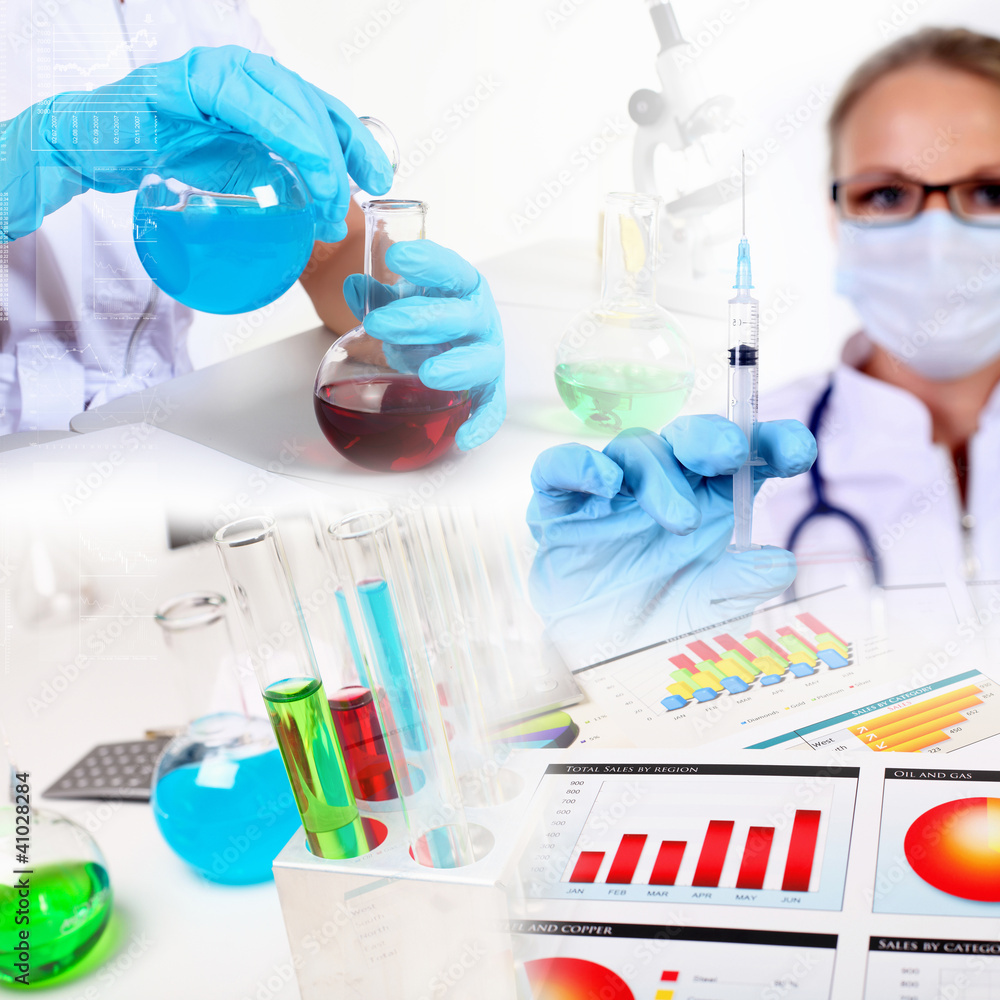 Science collage Science collage