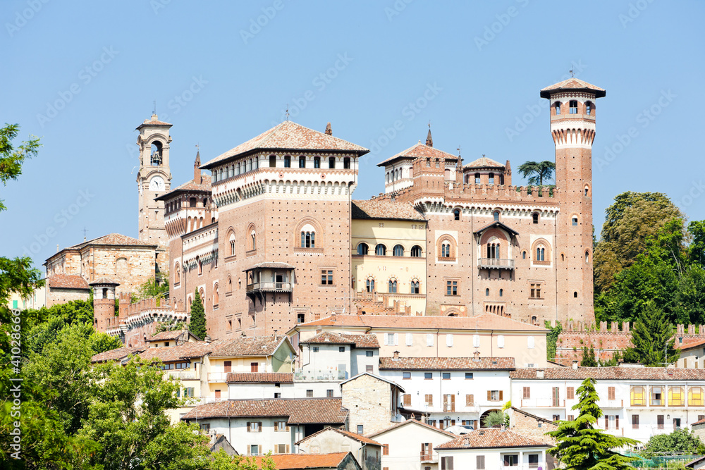 Castle of Cereseto, Piedmont, Italy