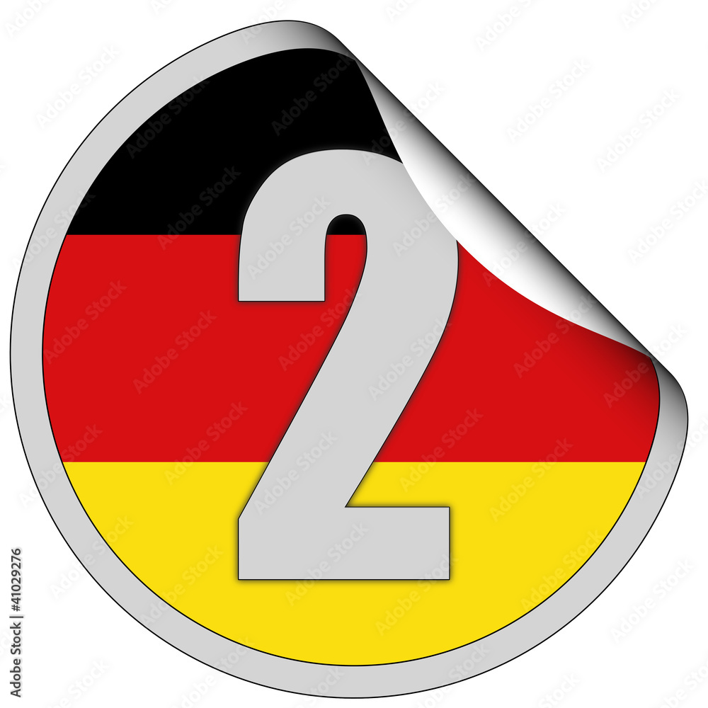 Sticker srg rund curl oben ZAHL 2 Stock Illustration | Adobe Stock Sticker srg rund curl oben ZAHL 2 Stock Illustration | Adobe Stock