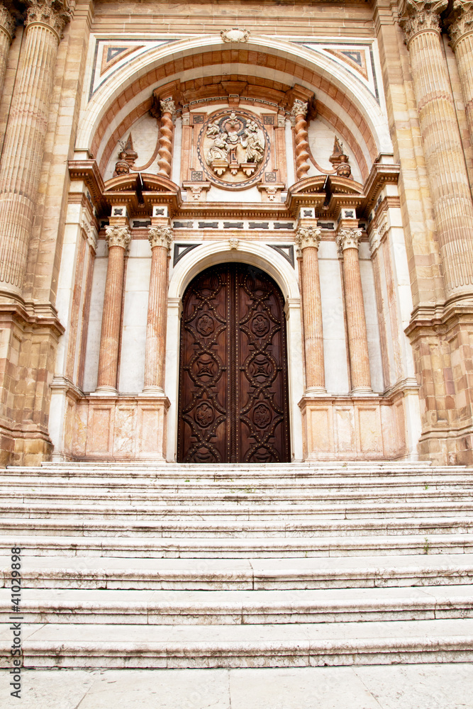 Malaga Cathedral, Andalucia, Spain