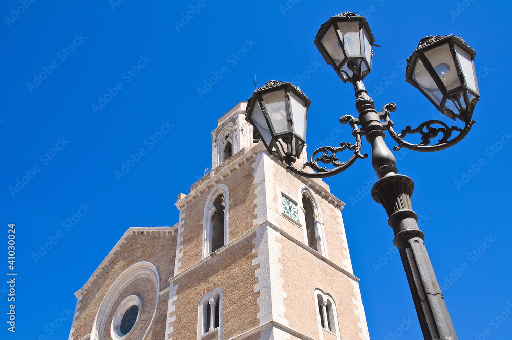 Cathedral Basilica. Lucera. Puglia.  Italy.