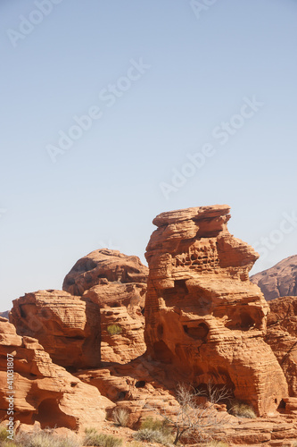 Red Rock Formations in Nevada