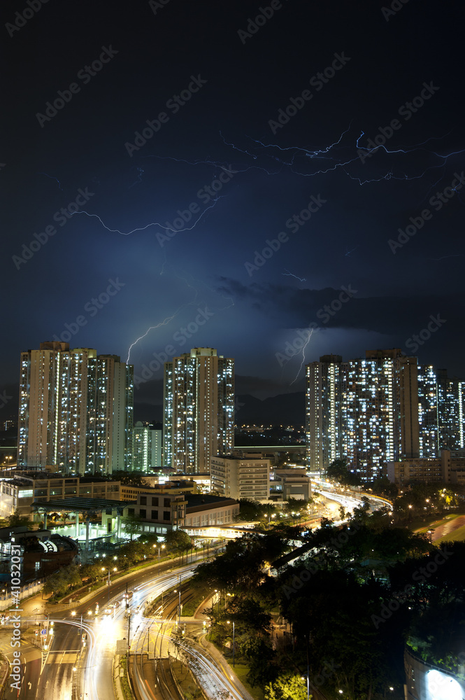 Obraz premium Thunderstorm