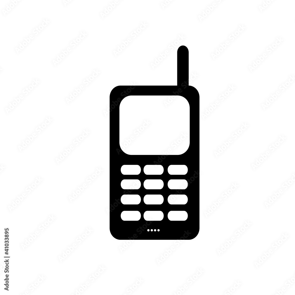 Mobile phone sign Mobile phone sign