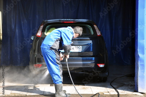 Wash of the car