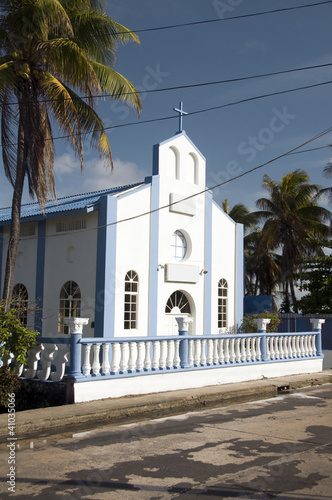 Saint Joseph Catholic Church San Andres Island Colombia South Am