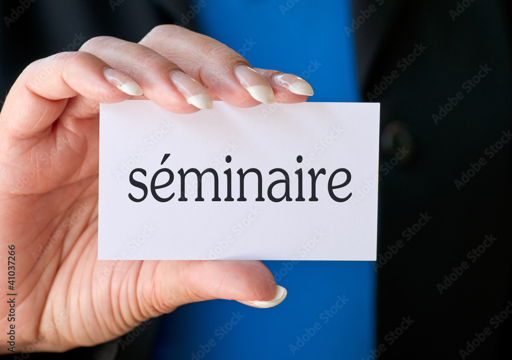 séminaire séminaire