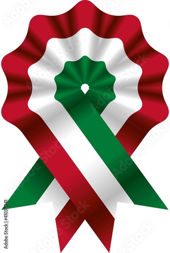 Coccarda fiocco Italiana