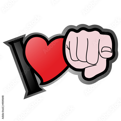 I love you sign