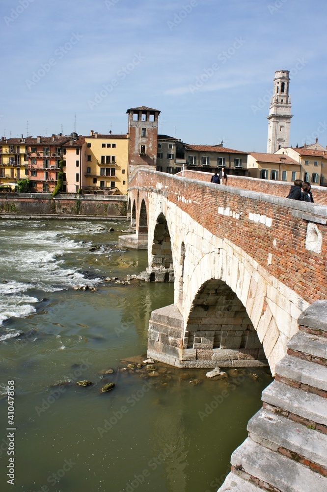 verona - ponte pietra