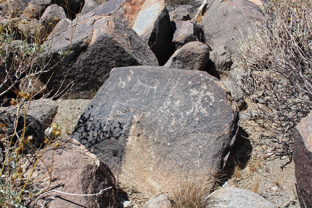 Native American Picture Rock in Arizona Native American Picture Rock in Arizona