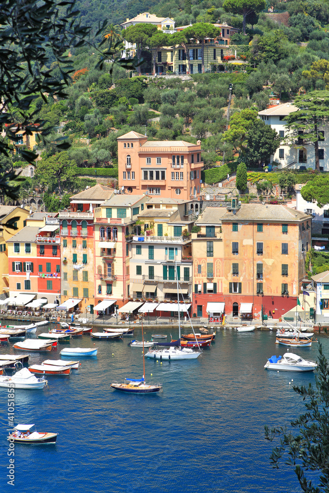 Portofino view. Liguria, Italy.