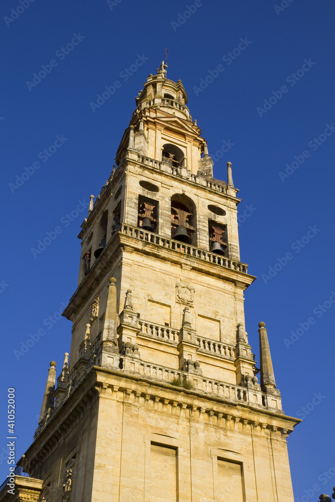 Belfry of the mosque of Cordoba - Spain