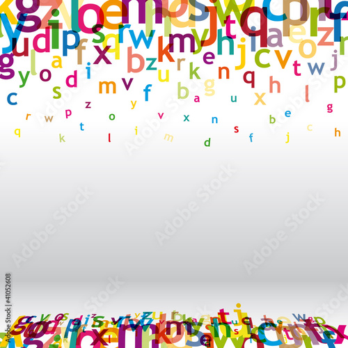 alphabet haut de page