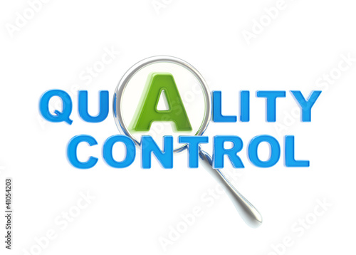 A quality control under the...
