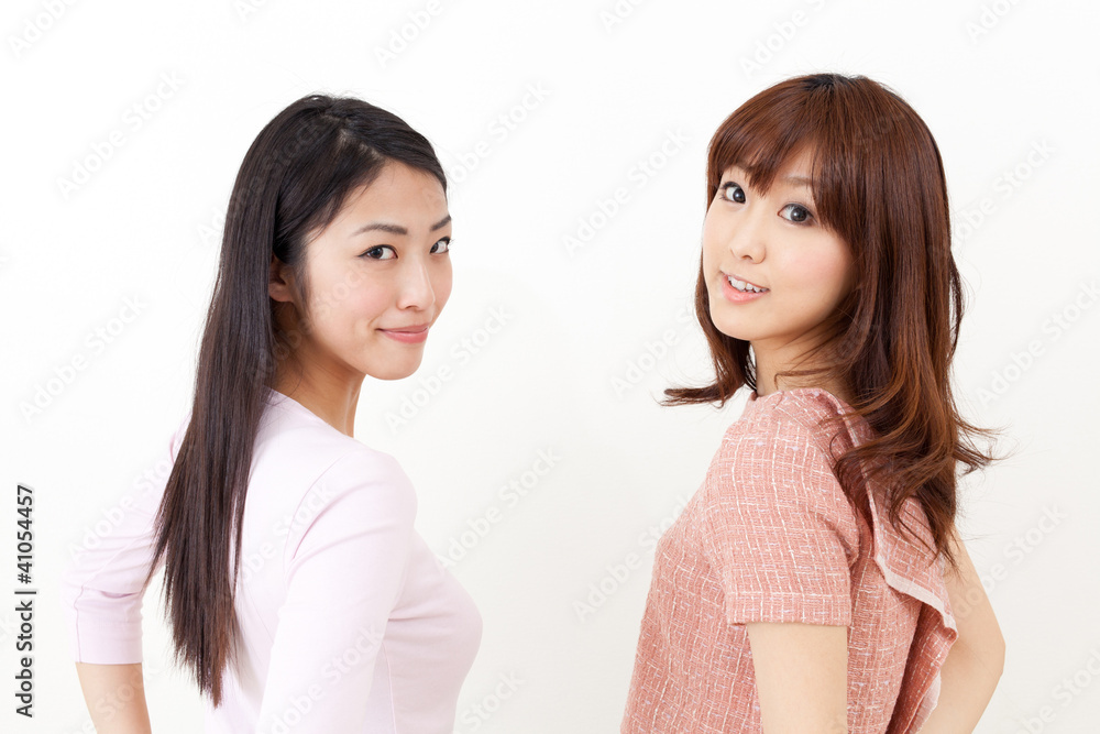 a portrait of attractive asian women a portrait of attractive asian women