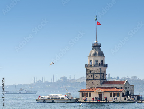 Maiden's Tower in Istanbul, Turkey