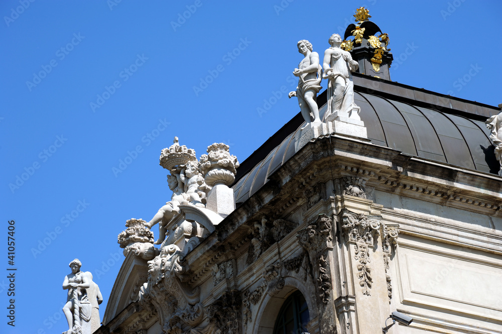 Naklejka premium Dresden Zwinger Detail