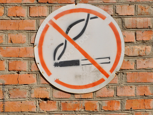 prohibition sign