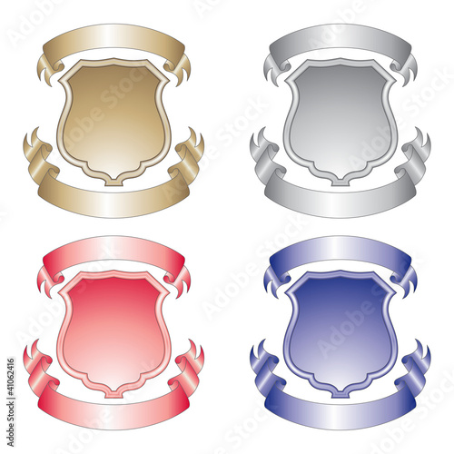 Shield and Ribbons