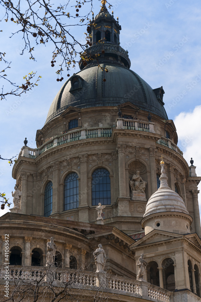 Fototapeta premium St Stephans Basilica in Budapest Hungary