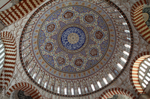 The Dome of Selimiye Mosque  Edirne.