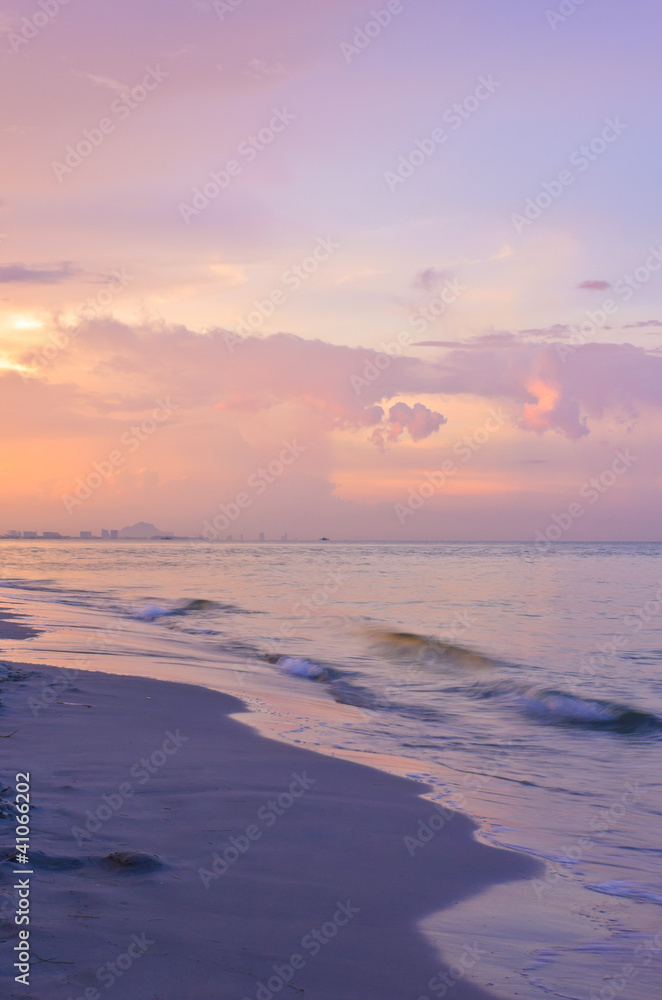 Beach sunset