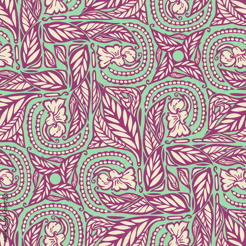 Floral seamless pattern