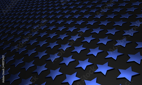 Sternen Matrix Hintergrund - blau schwarz 2