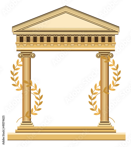 Antique Greek Temple