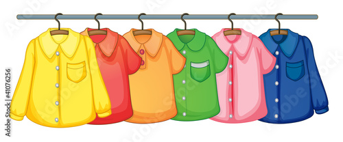 Clothes hanging