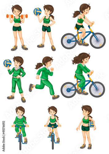Fit woman