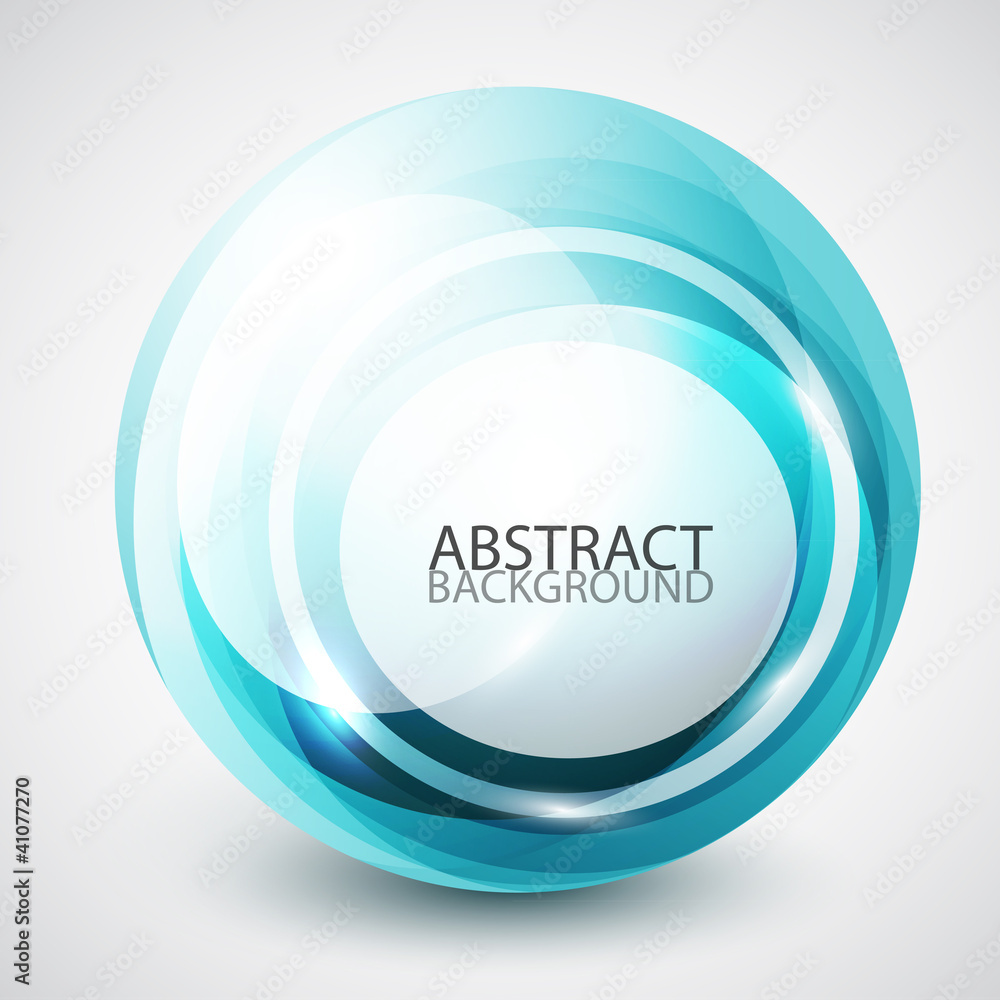 Abstract swirl sphere background Abstract swirl sphere background