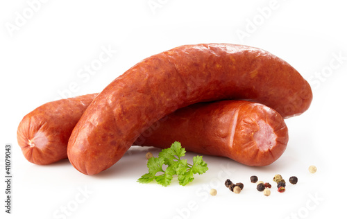 delicious smoked sausages