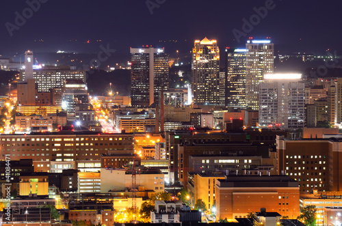Downtown Birmingham, Alabama, USA