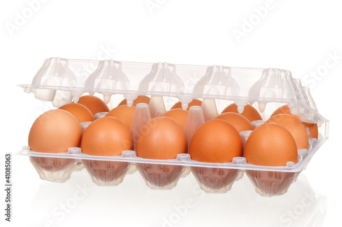 Eggs in box