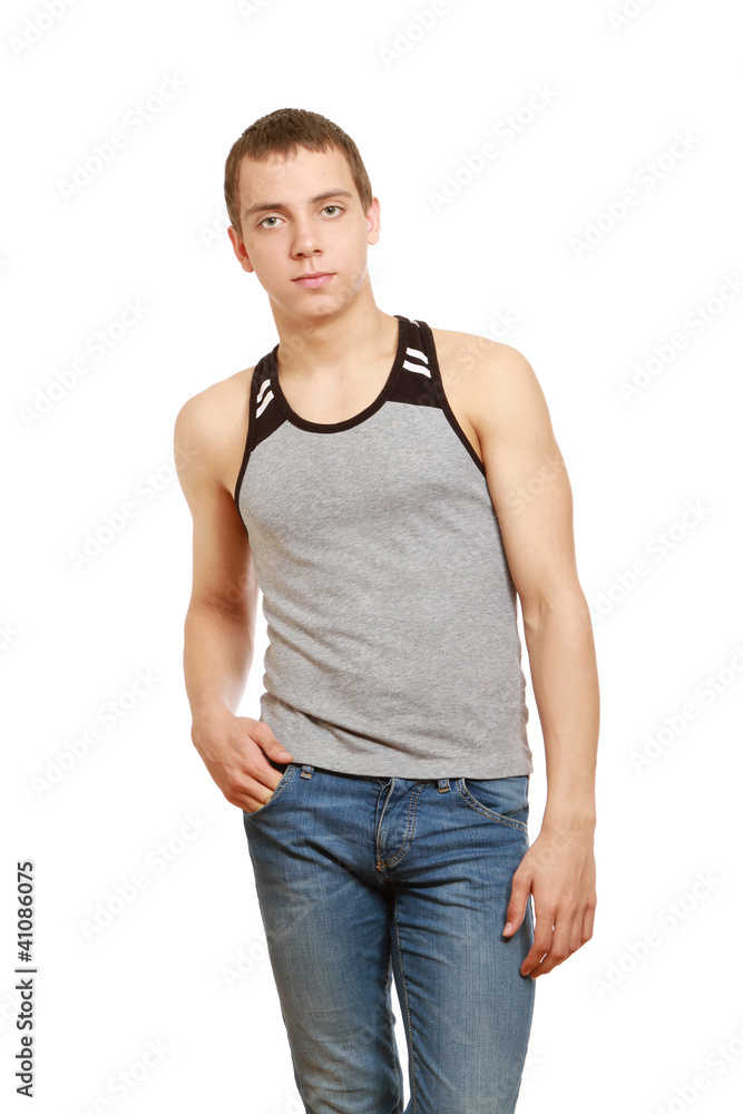 Portrait of a young man Portrait of a young man